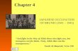 Chapter 4 (The Japanese Occupation Of Brunei 1941 - 1945)