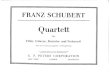 Schubert, Cuarteto D96, Para Flauta, Viola, Guitarra y Violoncello