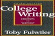 20586307 College Writing a Personal Approach to Academic Writing