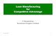 3075 Lean Manufacturing for Competitive Advantage
