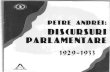 Petre Andrei - Discursuri Parlamentare