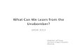 SXSW2013 Presentation - Unabomber debate slides