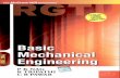 Basic Mechanical Engineering (Be 204) by Nag