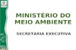 SECRETARIA EXECUTIVA MINISTÉRIO DO MEIO AMBIENTE.