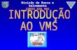 Divisão de Busca e Salvamento CURSO SAR 003. OBJETIVO Prover conhecimentos básicos do sistema operacional Open VMS, utilizado nas consoles operacionais.