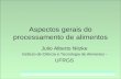 Aspectos gerais do processamento de alimentos - Julio Alberto Nitzke - ICTA/UFRGS Aspectos gerais do processamento de alimentos Julio Alberto Nitzke Instituto.