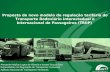 Proposta de novo modelo de regulação tarifária do Transporte Rodoviário Interestadual e Internacional de Passageiros (TRIIP) novembro/2009 Alexandre Muñoz.