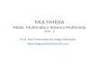 Prof. Alex Fernandes da Veiga Machado alexcataguases@hotmail.com MULTIMÍDIA Mídia, Multimídia e Sistema Multimídia (Slide - 2) Bacharelado em Ciência da.