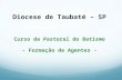Diocese de Taubaté – SP Curso da Pastoral do Batismo - Formação de Agentes -