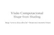 Visão Computacional Shape from Shading lmarcos/courses/visao.
