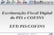 Www.jbsoft.com.br - Slide nº 1 Escrituração Fiscal Digital do PIS e COFINS EFD PIS/COFINS.