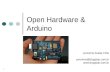 1 Open Hardware & Arduino Jeronimo Avelar Filho jeronimo@blogdoje.com.br .