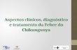 Aspectos clínicos, diagnóstico e tratamento da Febre do Chikungunya.