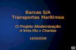 Barcas S/A Transportes Marítimos O Projeto Modernização A linha Rio x Charitas 16/03/2006.
