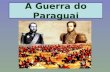A Guerra do Paraguai. O que foi? A Guerra do Paraguai foi um conflito militar que ocorreu na América do Sul, entre os anos de 1864 e 1870. Nesta guerra.