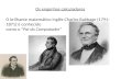 O brilhante matemático inglês Charles Babbage (1791- 1871) é conhecido como o “Pai do Computador” Os engenhos calculadores.