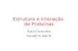 Estrutura e Interação de Proteínas Katia Guimarães katia@cin.ufpe.br.