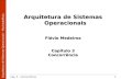 Arquitetura de Sistemas Operacionais – Machado/Maia Cap. 3 – Concorrência1 Arquitetura de Sistemas Operacionais Flávio Medeiros Capítulo 3 Concorrência.