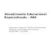 Atendimento Educacional Especializado - AEE Segundo o texto da Política de Educação Especial, na Perspectiva Inclusiva SEESP/MEC; 01/2008.