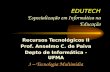 EDUTECH Especialização em Informática na Educação Recursos Tecnológicos II Prof. Anselmo C. de Paiva Depto de Informática - UFMA 3 – Tecnologia Multimídia.