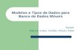 Modelos e Tipos de Dados para Banco de Dados Móveis Equipe: Aderval, Eudes, Ivanildo, Mozart, Pablo.