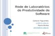 Rede de Laboratórios de Produtividade de Software Caliane Figuerêdo cof@cin.ufpe.br Paulo Borba phmb@cin.ufpe.br.