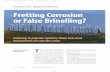 Fretting Corrosion or False Brinelling