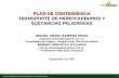 1 1 Plan de Contingencia Transporte de Hidrocarburos y Sustancias Peligrosas PLAN DE CONTINGENCIA TRANSPORTE DE HIDROCARBUROS Y SUSTANCIAS PELIGROSAS.
