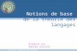 Theorie Des Langages