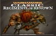 Warhammer: Classic Regiments of Renown