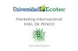 Marketing Internacional MIEL DE PENCO Sara Rodríguez.
