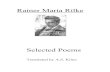 Rainer Maria Rilke- Selected Poems