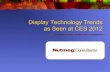 Display Technology Trends at CES 2012