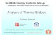 Analysis of Thermal Bridges