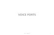VoIP_Conceptos Voice Ports y Dial Peers