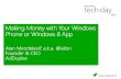Making Money with Windows Phone or Windows 8 app