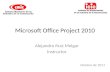 Microsoft office project 2010