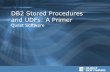DB2 Stored Procedures and UDFs: A Primer