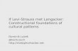 If Levi-Strauss had met Langacker: Constructional foundations of cultural patterns