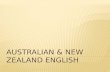 Australian & new zealand english