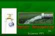 Water Resources ppt scinece project