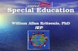 Special Education - Dr. William Allan Kritsonis