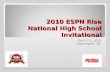 2010 National High School Invitational Proposal
