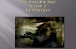 The invisible man lesson 2