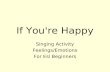 Singing activity If You're Happy