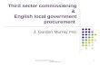 Third sector commissioning & Procurement