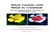 What Counts And What Is Counted by Prof. Rob Bloomfield