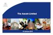 The Ascott Ltd - Presentation