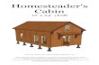 12x24 Homesteader's Cabin v1