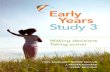 Early Years Study 3 - Full Report